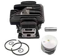 Husmax Kit Cylindre Piston 40 mm Alésage 2 Anneaux pour Tronçonneuse Stihl MS 201 201C 201-Z 201C-E 201C-E-Z 201C-EM 201C-M 201C-M-Z 201-2-MIX MS201T 201TC 201T-Z 1145-020-1200