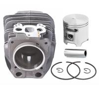 Husmax Kit piston cylindre 51mm 525-83-94-02 537-25-45-02 537-25-41-02 pour tronçonneuse Husqvarna 570 570-XP 570-EPA 575-XP 575-XP-EPA 576-XP 576-XP-EPA RedMax GZ-7000 0 5258394-02 5372545-02