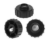 Husmax Lot de 3 boutons de retenue de bobine pour Homelite Ryobi Toro John Deere MTD Troy-Bilt Craftsman Cub Cadet Bolens McCulloch 308042002 UP04273 DA98866A, filetage à droite 5/16"