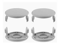 Husmax Lot de 4 capuchons de bobine de rechange AC14HCA pour débroussailleuse sans fil Homelite Ryobi Craftsman Weed Eater 522994001 993373001 3411546-7G 341156AG 3411546CG 3411546BG (gris) )