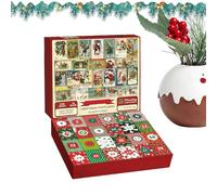 Husoiuy Calendrier De L'Avent 2025 | Jeu De Puzzles Familial - Puzzles De Fêtes 2025 Jouet D'Avent,pour Hommes Femmes Adolescents