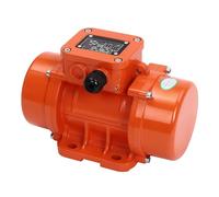 HUSPOO Moteur vibrant 220 V 60 Hz IP65 | Moteur vibreur à béton 3600 tr/min | Force de vibration réglable jusqu'à 2 KN | Avec socle épais et 4 trous pour tables vibrantes