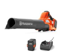 Souffleur sans Fil Husqvarna 230iB - Puissant, léger et Silencieux, avec Batterie 36V et Chargeur Inclus, Mode Boost et régulateur de Vitesse pour Un Nettoyage Efficace du Jardin.