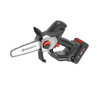 Husqvarna Aspire P8X-P4A Scie d'élagage sans fil avec tige télescopique, batterie Li-ion 18 V et chargeur, moteur sans balais, lame de 13 cm, élagueuse pour coupe des arbres et entretien du jardin