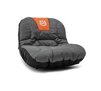 Husqvarna Housse de siège de Tracteur, Accessoire Tondeuse autoportée Orange/Gris