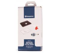 Husqvarna Kit d'entretien 525RX 525RXT 525LK 525HE3 525PT5S - Kit de pièces de rechange d'origine avec filtre à air, filtre à carburant et bougie d'allumage HQT-2 pour débroussailleuse et taille-haie