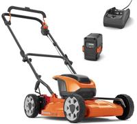 Husqvarna LB 144i Set Tondeuse Mulching sur Batterie | 44 cm BioClip, légère, pour petits et moyens jardins