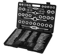 Husuper Mâles à tarauder, 110 pièces M2-M18 Jeu d'outils à tarauder pour tarauder et mâles Jeu de coupe d'écrous et de mâles pour outils de machines