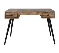 HUT - Bureau en bois vintage L 113 Marron