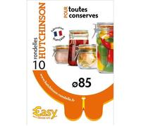 HUTCHINSON Lot de 10 Rondelles universelles 2 nez - D 90 / 68 x 2,5 mm