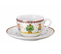 Hutschenreuther Collection 2024 - Lumières de Noël - Tasse à cappuccino - 2 pièces