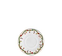 Hutschenreuther Nora Soucoupe combinée, décor de Noël Bone China Christmas 16cm