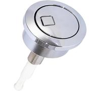 HUVNEXA Bouton poussoir de remplacement finition chromée, pour réservoir | Duravit Type 280 à pour double chasse Geberit