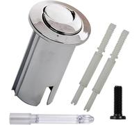 HUVNEXA Corps long à bouton-poussoir à pour double chasse d'eau | pour remplacement de toilettes Roca D2D AH0001700R A822044001