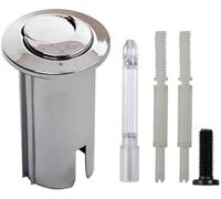 HUVNEXA D2D bouton poussoir à pour double chasse AH0001700R tige filetée | à corps long, pour toilettes Roca A822044001