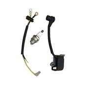 HUVNEXA Module de bobine d'allumage, Kit de bougies d'allumage, pièces | de tronçonneuse, pour Husqvarna, 240 235 136 137 141 23 26 36 41