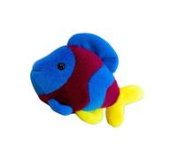 Huxibai Oreiller de coussins décoratifs de dessins animés, pinces et | Poupées en peluche apaisantes de 20 cm pour garçons et filles, chambre à coucher, canapé, lit Noël