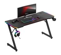 Huzaro Hero 3.3 RGB, Bureau gaming, Noir