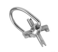 HVAC Tool e capuchon de sécurité pour R410A et R22 e couvercle de verrouillage en métal pour remplacer les pièces endommagées, outil à main argenté pour l'entretien de la climatisation