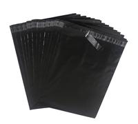 HVDHYY Pochette Envoie Colis Vinted 32cmX45cm 30pcs Enveloppe Plastique Expedition Imperméable Inviolable Auto-adhésive Emballage Colis Vinted Vêtement Chaussures Livres pour Petites Entreprise Noir