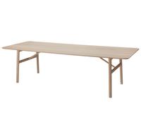 Hven Table L 260 x P 94 x H 73 cm Skagerak by Fritz Hansen Chêne blanc huilé - 5706420092001