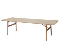 Hven Table L 260 x P 94 x H 73 cm Skagerak by Fritz Hansen Chêne blanc savonné - 5706420091981
