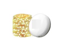 HVSYVVSRL Bande Lumineuse LED Imperméable Et Recyclable, 10M De Long, for Camping, Atmosphère, Décoration Jardin Extérieur, for Tente Chambre Un éClairage Exceptionnel(Warm Colorful)