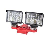 HVSYVVSRL Lampe De Travail LED for Batterie Au Lithium 18V, avec USB Type-c, Secours Portable sans Fil for Le en Plein Air Et La Pêche Un éClairage Exceptionnel