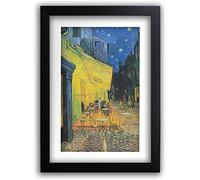 HWC Trading FR A3 Cafe Terrace at Night Vincent van Gogh Fait un excellent cadeau ou pièce décorative pour n’importe quelle maison - A3 Encadré