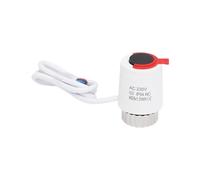 HWEIH Actionneur Thermique électrique normalement fermé, 230V, M28x1, 5mm, for collecteur de Thermostat, radiateur de Chauffage par Le Sol(230V NC-White)