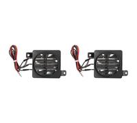 HWIREUIGT 2X Radiateur Soufflant PTC, Céramique Thermostatique Chauffage Déshumidification de L'Air Radiateur Soufflant DC Accessoires de Bricolage (24 V 200 W)