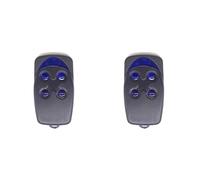 HWIREUIGT 2X Télécommande de Porte de Garage 4 Touches 433,92 MHz à Code Tournant pour Émetteur FLO2R-S FL04R-SNice -S FLO2R-S FLO4R-S