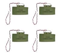 HWIREUIGT 4X Ring Cam Claymore Mine Sonnette Fausse Mine Accessoires Réplique Éviter Les Interruptions Sonnette Blagues Maison Prankster Sonnette