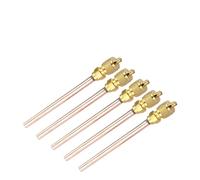 HWWW Vannes d'accès de réfrigération for climatiseur, 5 pièces/ensemble, Valve de réfrigération, Tube en cuivre, pièces de remplissage de remplacement