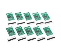 HX711 Lot de 10 modules de cellule de pesée double canal | Ces modules de pesage à double canal offrent une mesure précise du poids et des projets électroniques de détection de
