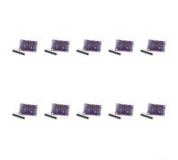 HX711 Module de capteur de pesée PCB 2,6-5,5 V Faible puissance (Violet) | Convertisseur A/N élevé 24 bits, double canaux d'entrée, idéal pour une mesure précise du poids et des applications de