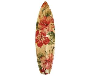 HXA DECO - Planche de Surf Décorative,Multi Choix, Décoration Murale, Impression sur Alu Dibond, Surf Vintage, 150x40 cm