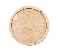Hxhsgmeh Boîte à monnaie personnalisée - Disques cadeaux de voyage pour jouer avec des pièces de monnaie coulissantes vers le bas - Tirelire transparente A