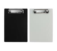 HXMJIED Lot de 2 petits porte-blocs en plastique, bloc noir, A5
