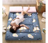hxoity 10 Cm Épaissis Tapis De Couchage Tatami Matelas De Futon Japonais Not Doux Coussin De Lit Au Sol 4 Saisons Tapis Respirant Étudiant Pliable Dormitory Canapa Matelas De Lit De Sol