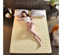 hxoity 1cm Ultra-Fin Matelas Futon Japonais Pliable en Polyester Tapis Tatami De Sol Portable Léger pour Dortoir Camping Yoga Doux Antidérapant Style Cartoon Étudiant Lit Canapé Respirant Durable