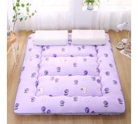 hxoity Matelas Futon Japonais Matelas De Couchage Tatami Épaissir 8-10 Cm Portable Tapis De Lit De Canapé De Plancher Tapis Pliant Dortoir Garçons Filles Pleine Taille Double De Couchage