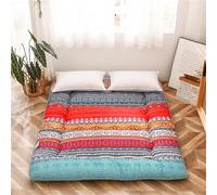 hxoity Tapis De Sol pour Enfants Matelas Futon Japonais Épaisseur 10 Cm Matelas De Couchage Tatami Portable Souple Et Pliable Tapis De Camping Matelas De Couchage pour Dortoirs