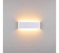 HXYSXHJUO Appliques murales extérieures 20 W - Applique Murale Moderne et Minimaliste à éclairage Direct et indirect, étanche IP65, alimentée par Secteur, pour Jardins, Murs et garages