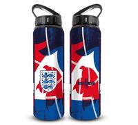 Hy-Pro Bouteille en aluminium England FA - 750 ml - paille pliable intégrée, étanche