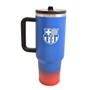 Hy-Pro Bouteille isotherme Barcelona 1134 g/1,18 l avec poignée - Bouteille d'eau en métal avec paille - Bouteille d'eau portable pour le sport et l'utilisation quotidienne - Design en acier