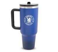 Hy-Pro Bouteille isotherme Chelsea 1 134 g/1,18 l avec poignée - Bouteille d'eau en métal avec paille - Bouteille d'eau portable pour le sport et un usage quotidien - Design en acier inoxydable