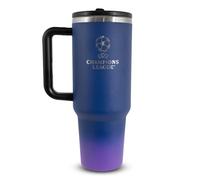 Hy-Pro Bouteille isotherme sous licence officielle U e 1 134 g/1,18 l avec poignée - Bouteille d'eau en métal avec paille - Bouteille d'eau portable pour le sport et l'utilisation quotidienne