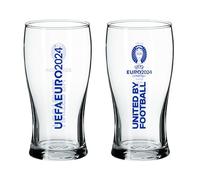 Hy-Pro Verre à bière Euro 2024, sous licence officielle, produit Euro 2024