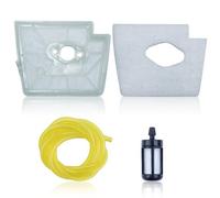 Hyceker Kit de Filtre à Carburant Air pour Stihl FS160 FS180 FS220 FR220 FS280 FS220K FS290 Tondeuses, avec Préfiltre Filtre à Essence Conduite de Carburant 4119 120 1600